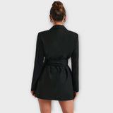 Zélia - Vestido Blazer com Decote em V