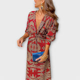 Oriana - Vestido elegante com mangas compridas