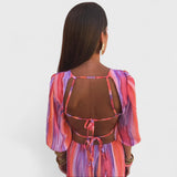 Cristiana - Vestido elegante com recortes