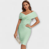 Ofélia - Vestido Elegante com Decote em V