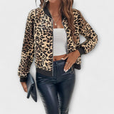 Raquel - Casaco de Leopardo Elegante